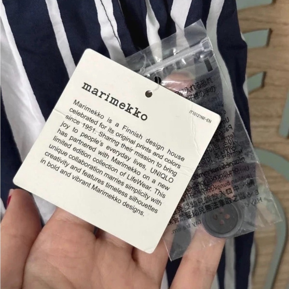 2022 Collab Uniqlo x Marimekko Cotton Poplin Shorts, L - Picture 2 of 10